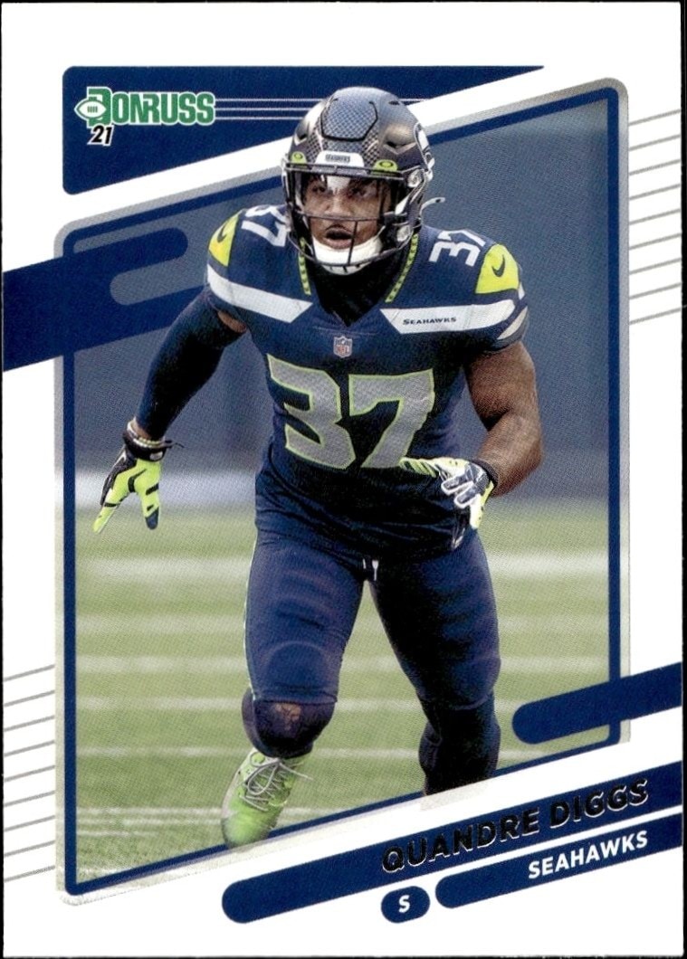 2021 Panini Donruss Quandre Diggs #33 trading card