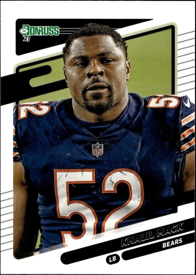 2021 Panini Donruss Khalil Mack #203 trading card