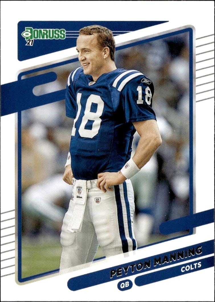 2021 Panini Donruss Peyton Manning #148 trading card
