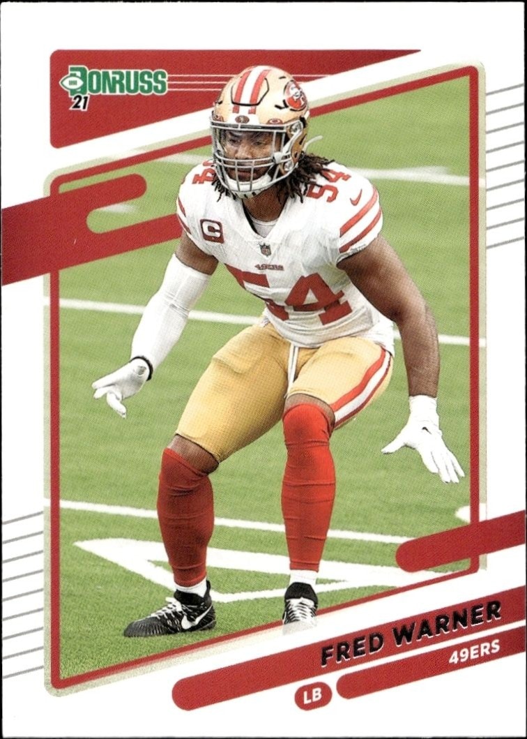 2021 Panini Donruss Fred Warner #59 trading card