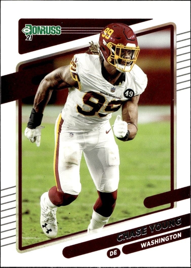 2021 Panini Donruss Chase Young #9 trading card