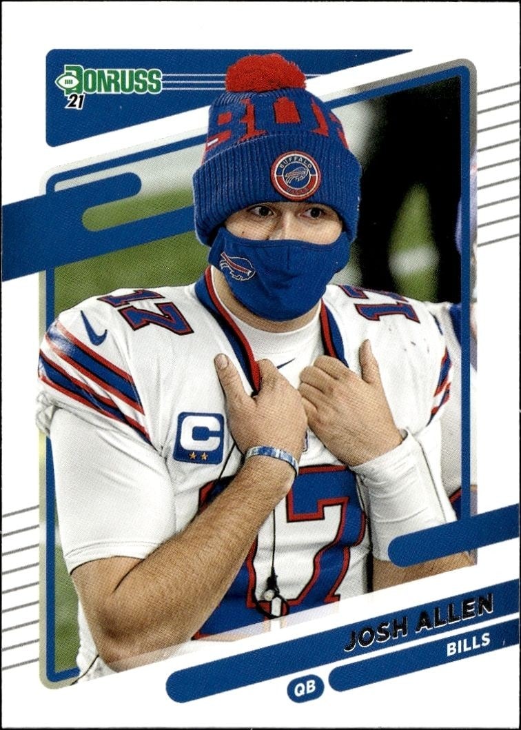 2021 Panini Donruss Josh Allen #225 trading card