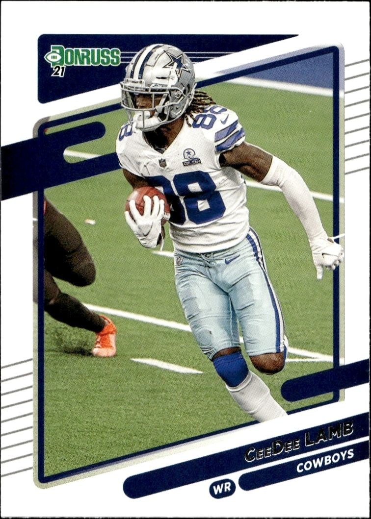 2021 Panini Donruss CeeDee Lamb #190 trading card