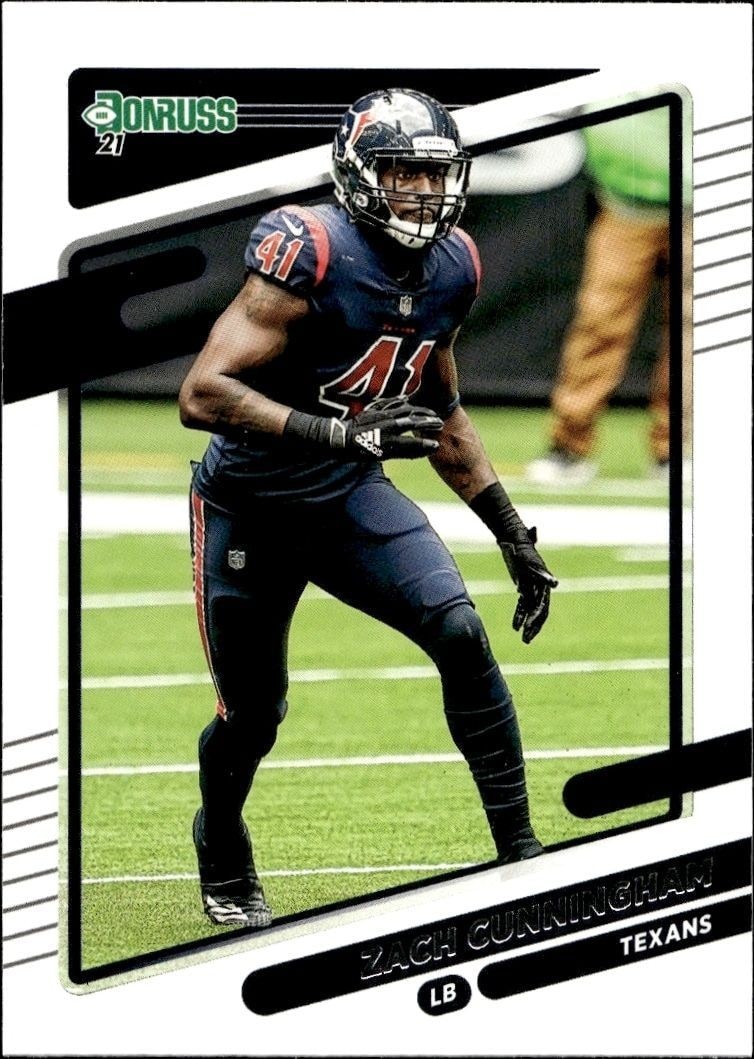 2021 Panini Donruss Zach Cunningham #168 trading card