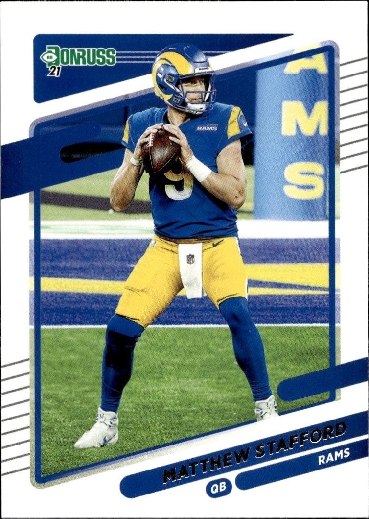 2021 Panini Donruss Matthew Stafford #139 trading card