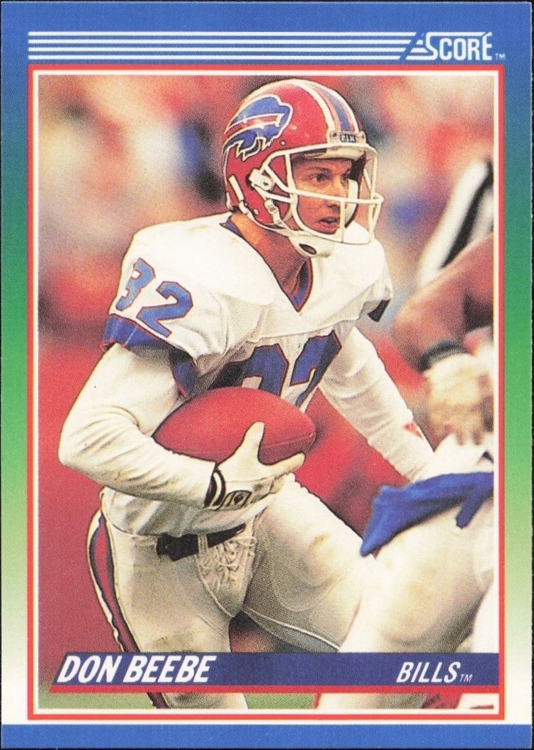 1990 Score Don Beebe #46 trading card