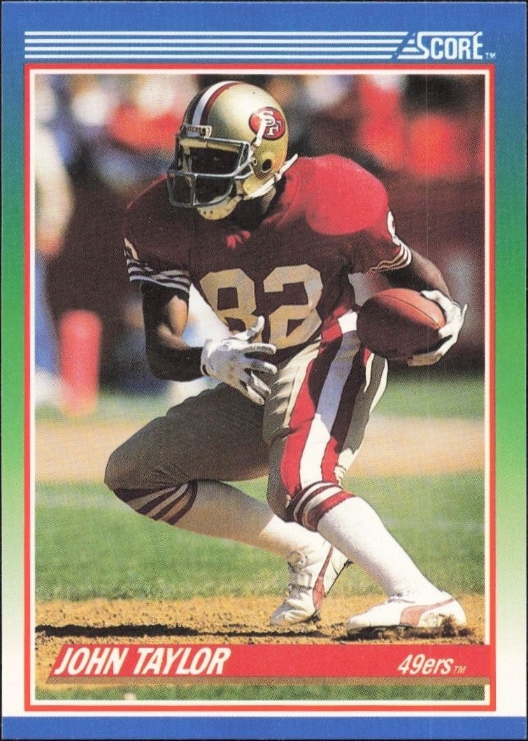 1990 Score John Taylor #9 trading card