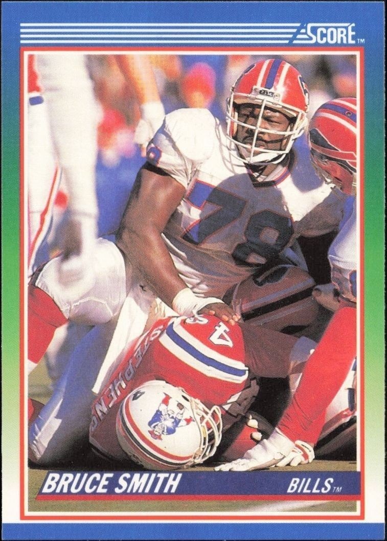 1990 Score Bruce Smith #16 trading card