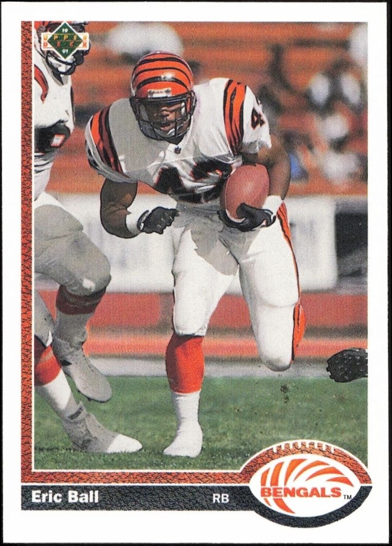 1991 Upper-Deck Eric Ball #690 trading card