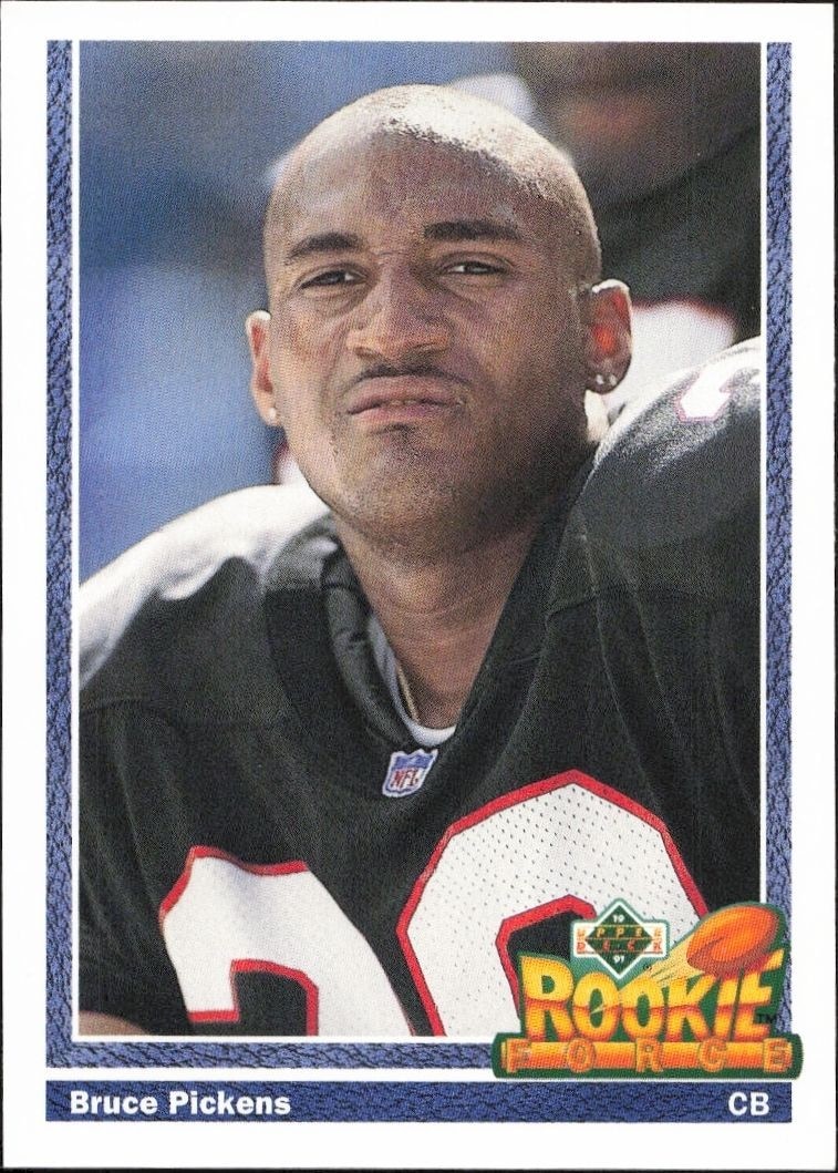 1991 Upper-Deck Bruce Pickens #649 trading card