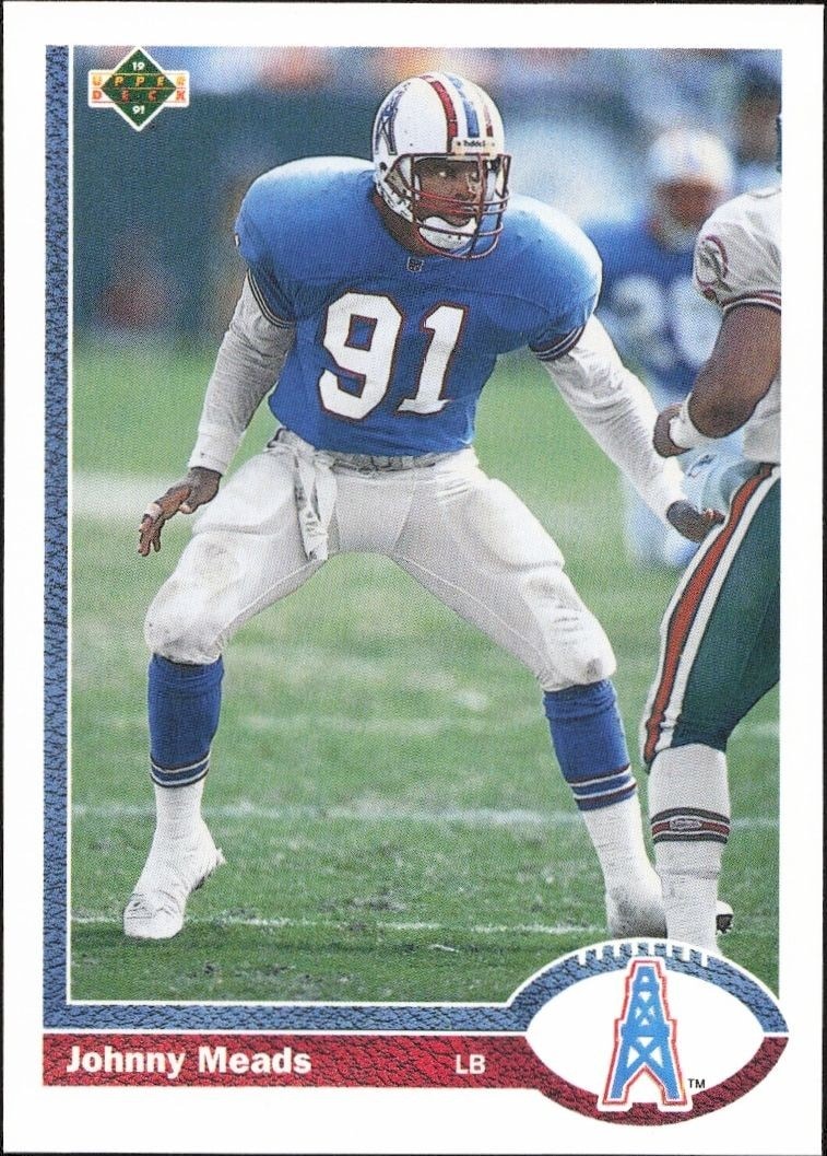 1991 Upper-Deck Johnny Meads #660 trading card