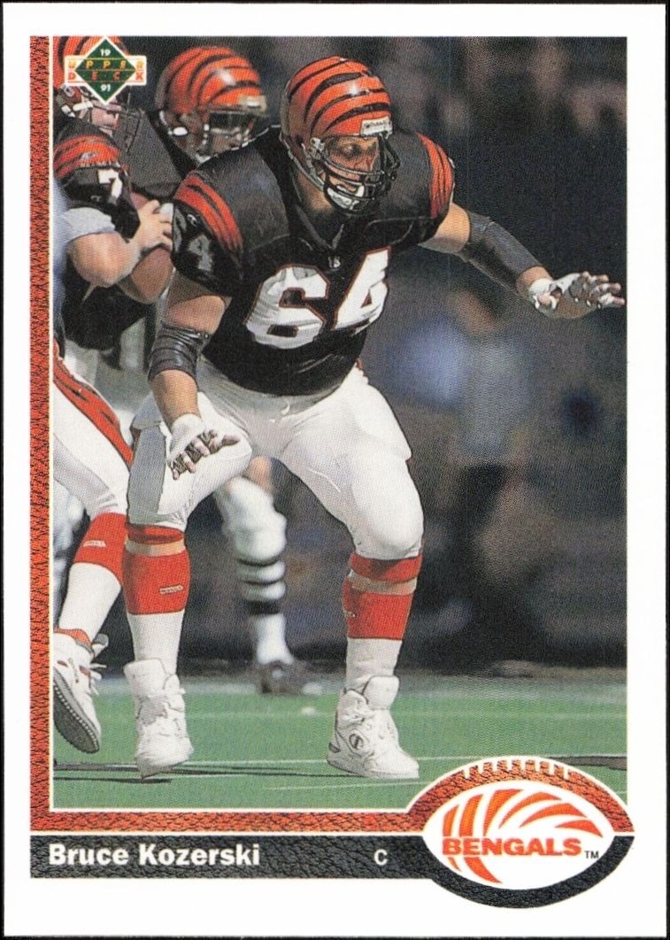1991 Upper-Deck Bruce Kozerski #662 trading card