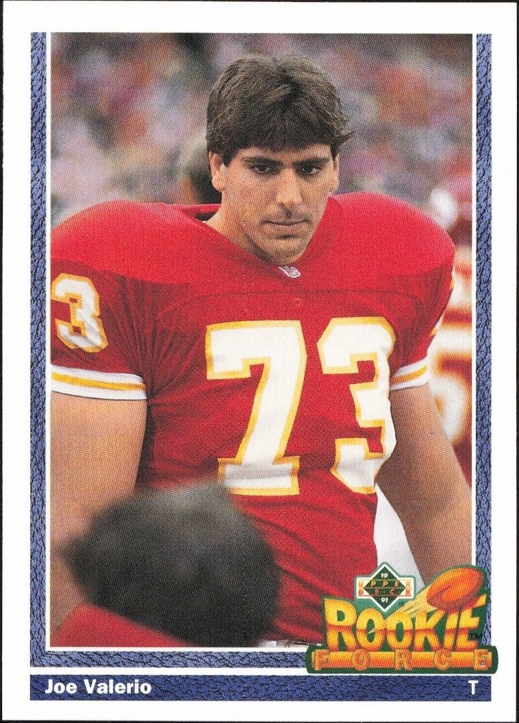 1991 Upper-Deck Joe Valerio #613 trading card
