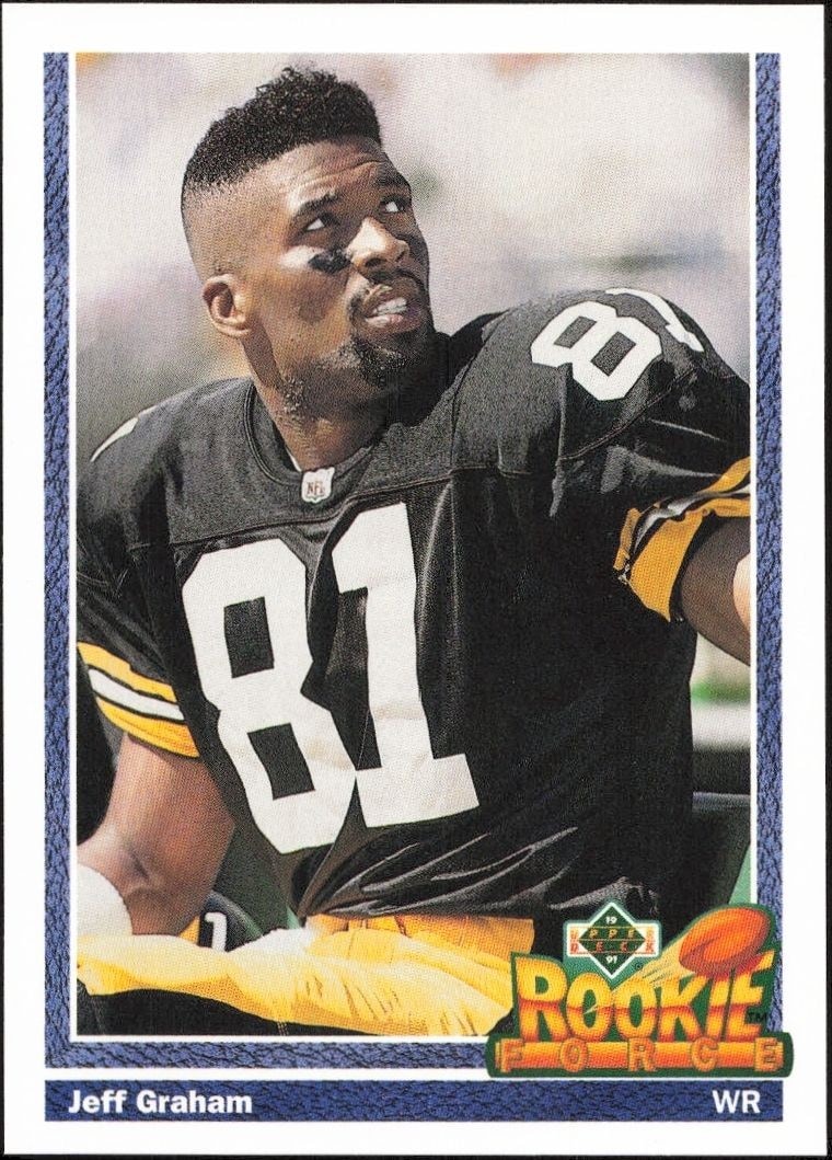 1991 Upper-Deck Jeff Graham #616 trading card