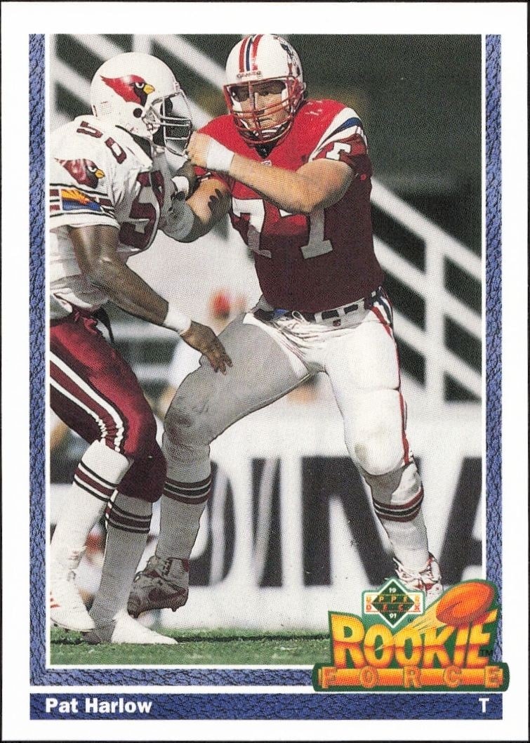 1991 Upper-Deck Pat Harlow #614 trading card