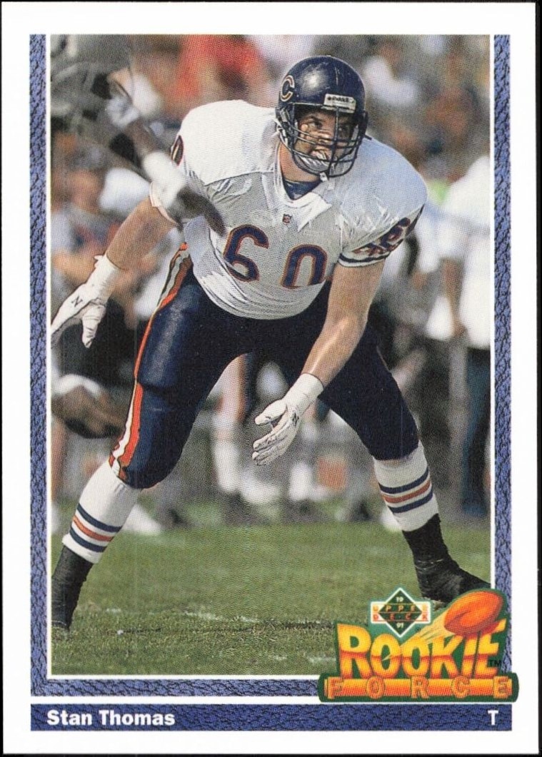 1991 Upper-Deck Stan Thomas #631 trading card