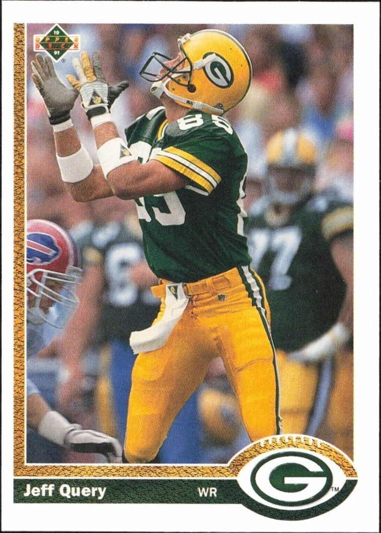 1991 Upper-Deck Jeff Query #584 trading card