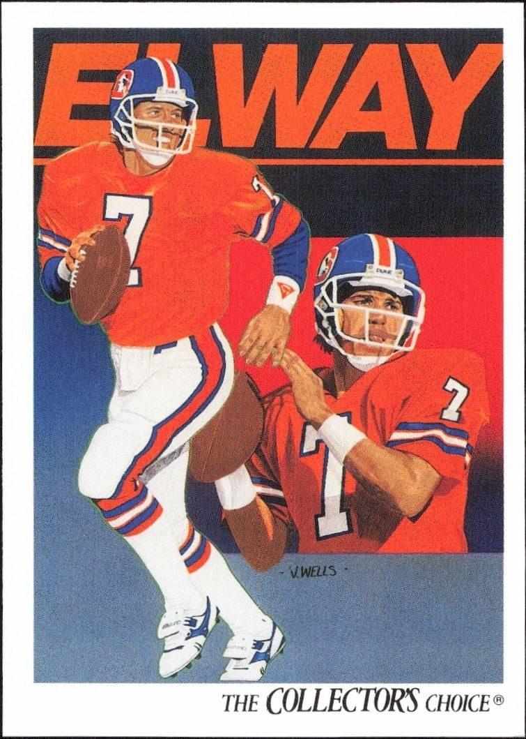 1991 Upper-Deck John Elway #75 trading card