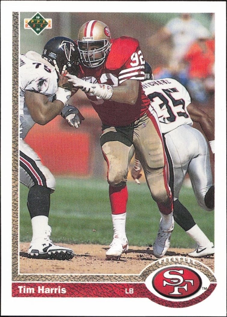 1991 Upper-Deck Tim Harris #680 trading card