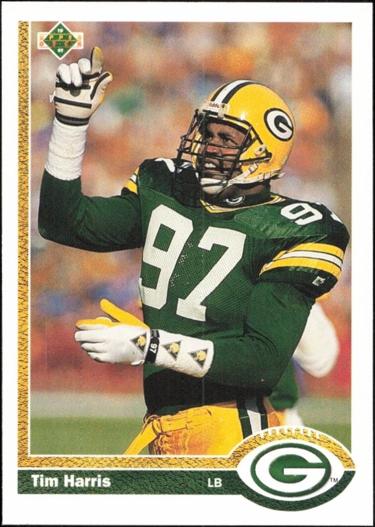 1991 Upper-Deck Tim Harris #138 trading card