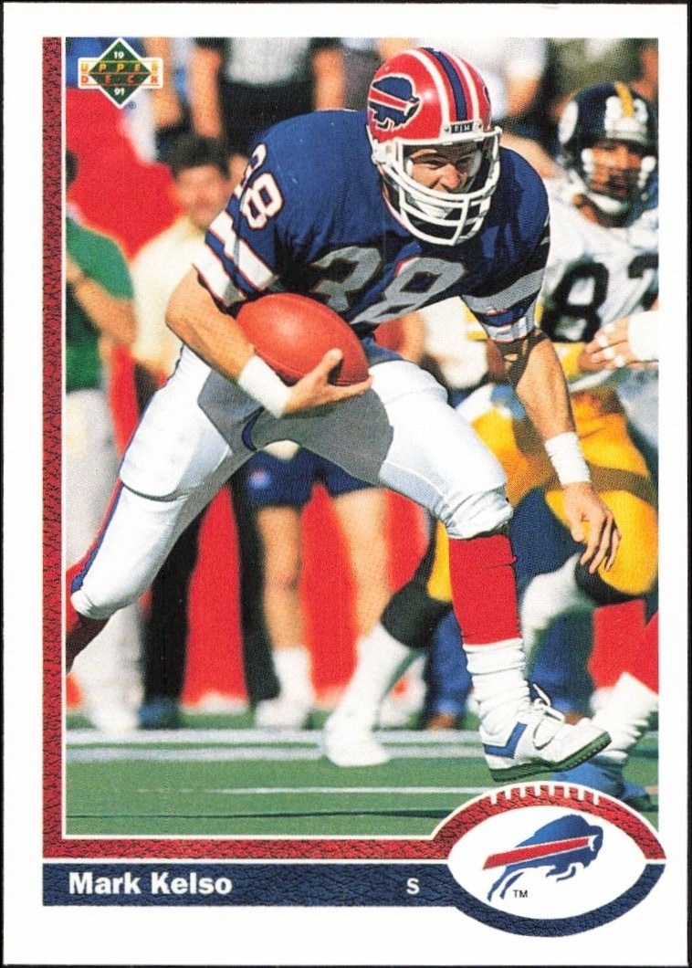 1991 Upper-Deck Mark Kelso #71 trading card