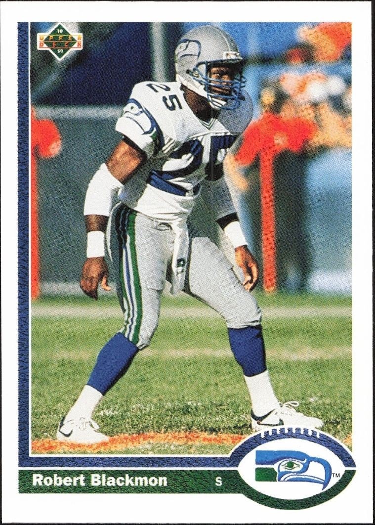 1991 Upper-Deck Robert Blackmon #67 trading card