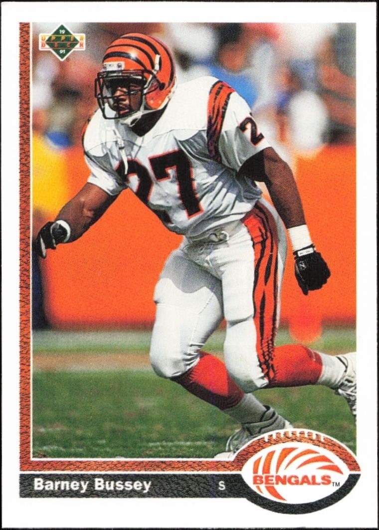1991 Upper-Deck Barney Bussey #69 trading card