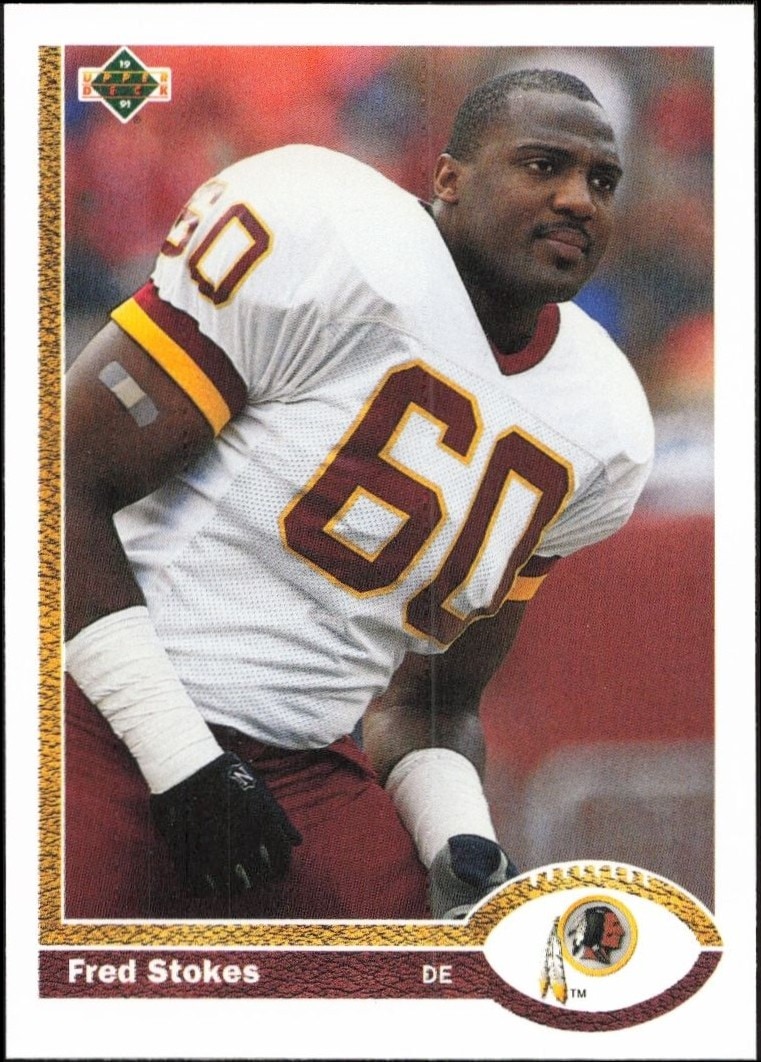 1991 Upper-Deck Fred Stokes #68 trading card
