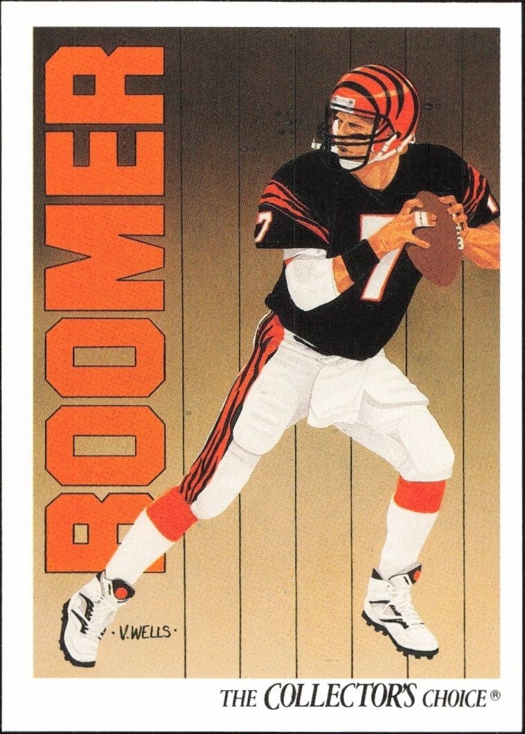 1991 Upper-Deck Boomer Esiason #73 trading card