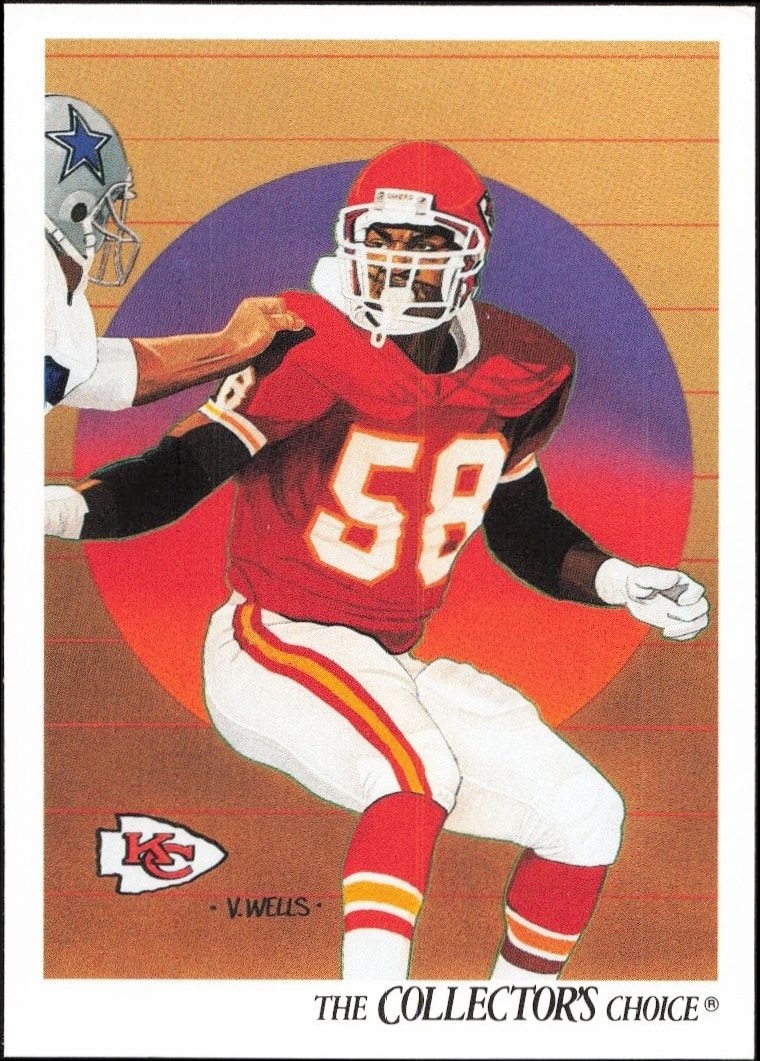 1991 Upper-Deck Derrick Thomas #80 trading card
