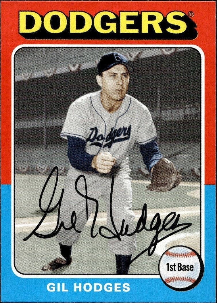 2019 Topps Archives Gil Hodges #144 trading card