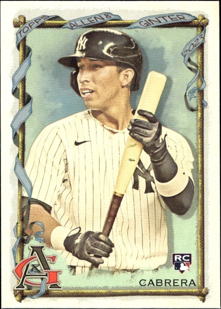2023 Topps Allen & Ginter Oswaldo Cabrera #146 trading card