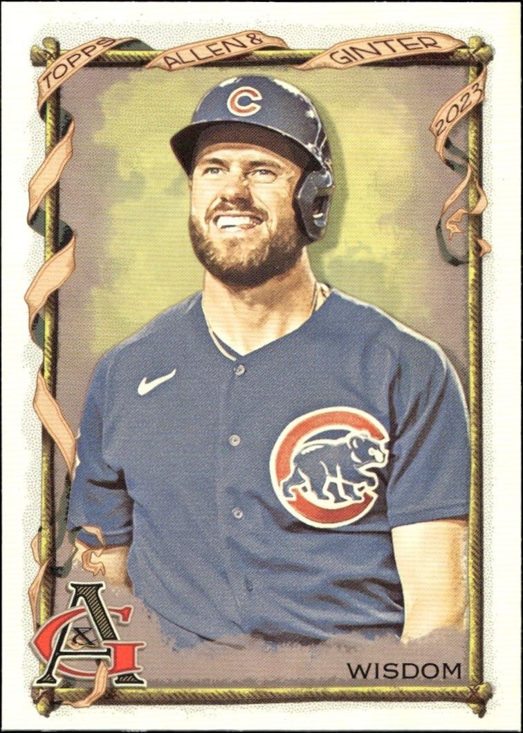 2023 Topps Allen & Ginter Patrick Wisdom #195 trading card