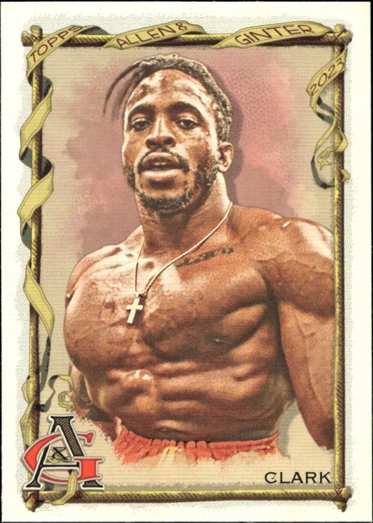 2023 Topps Allen & Ginter Zion Clark #262 trading card