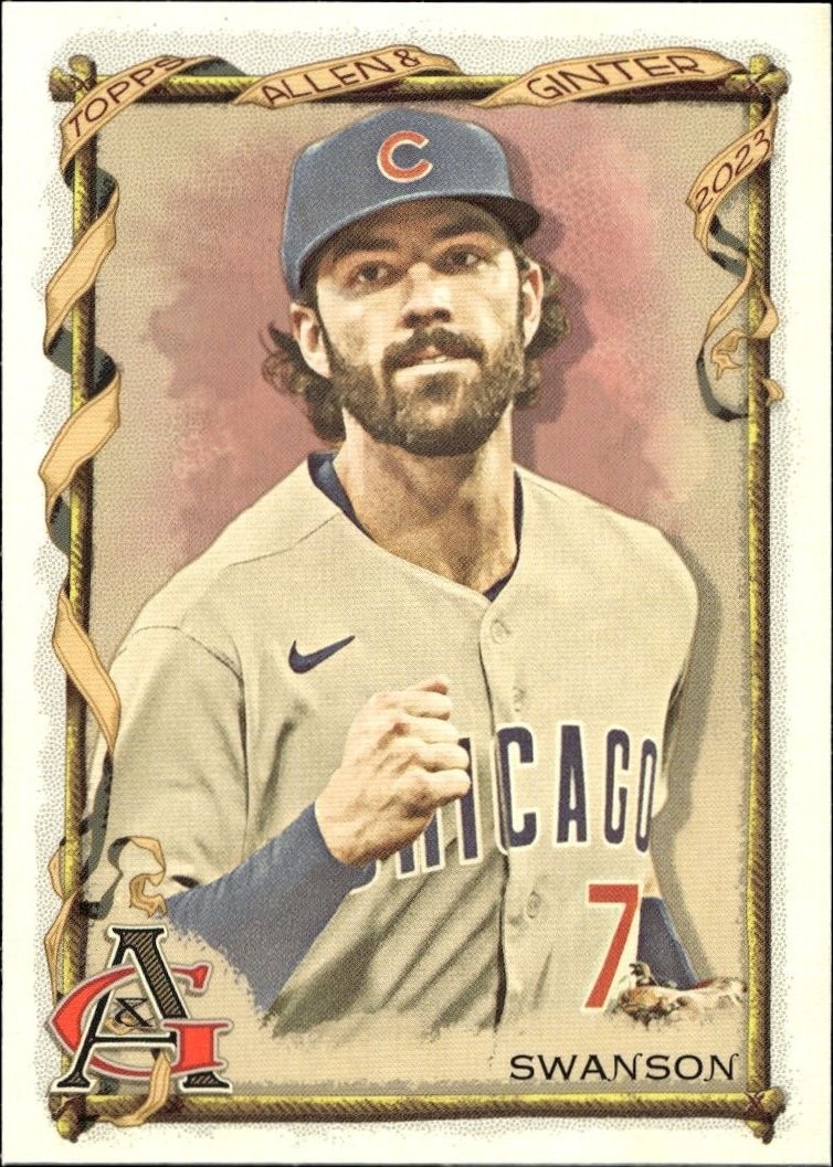2023 Topps Allen & Ginter Dansby Swanson #57 trading card