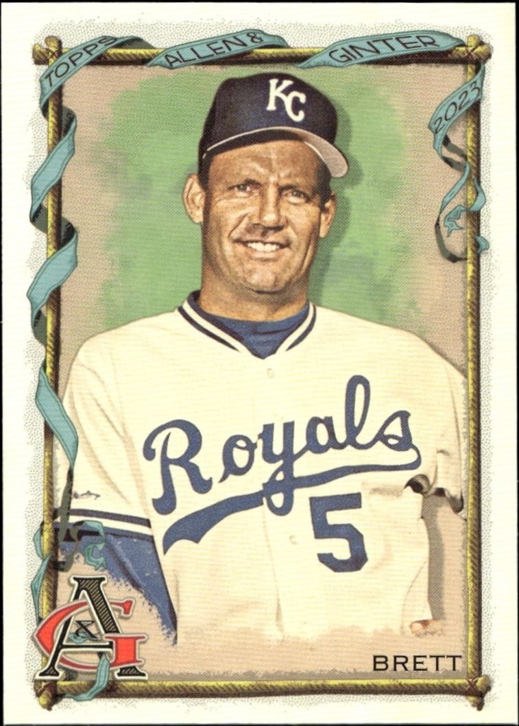 2023 Topps Allen & Ginter George Brett #79 trading card