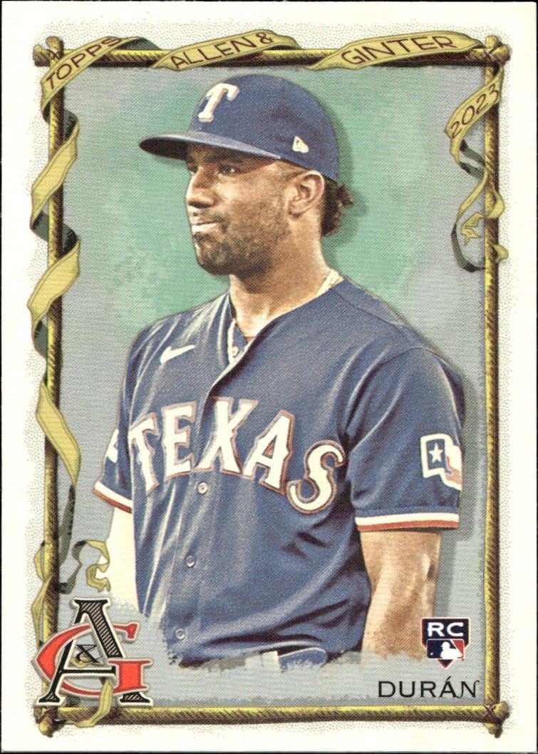 2023 Topps Allen & Ginter Ezequiel Duran #105 trading card