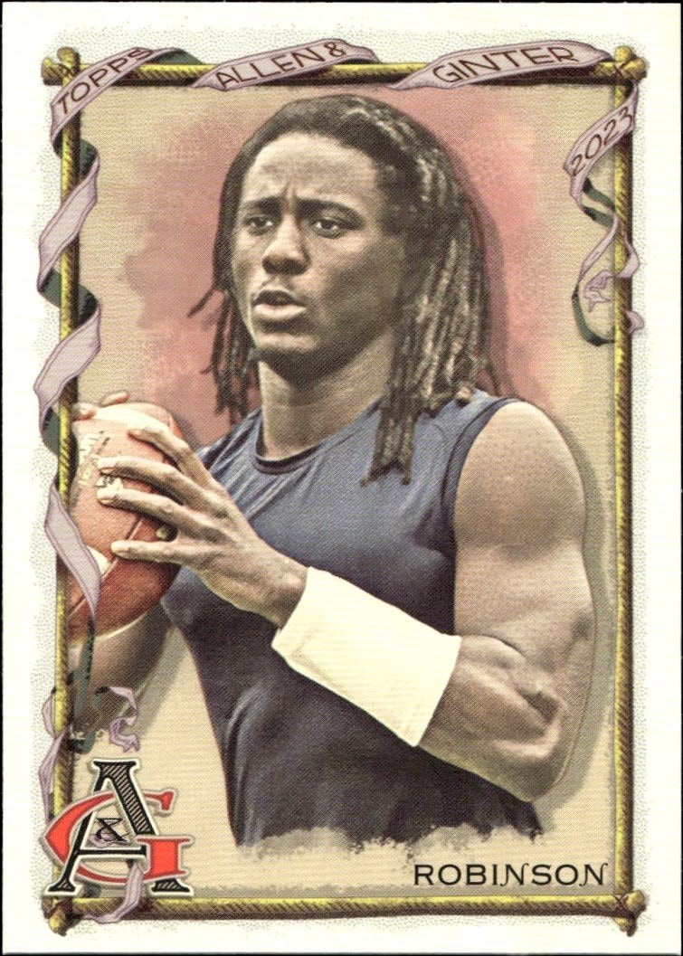 2023 Topps Allen & Ginter Denard "shoelace" Robinson #202 baseball trading card front