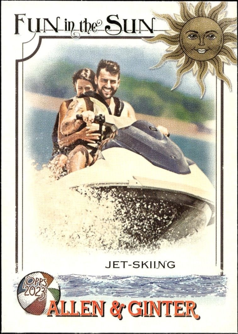 2023 Topps Allen & Ginter Jet-Skiing #FITS-10 baseball trading card front