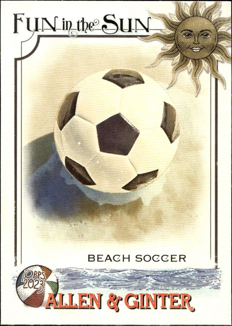 2023 Topps Allen & Ginter Beach Soccer #FITS-8 baseball trading card front