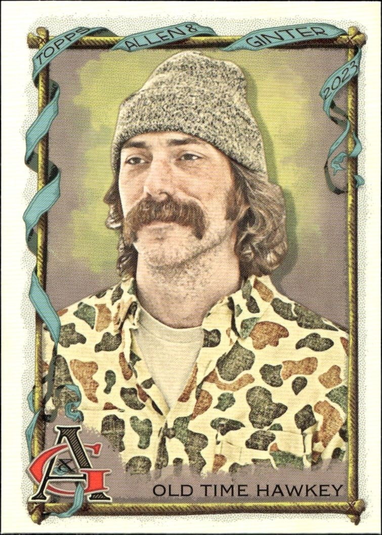 2023 Topps Allen & Ginter Old Time Hawkey #256 baseball trading card front