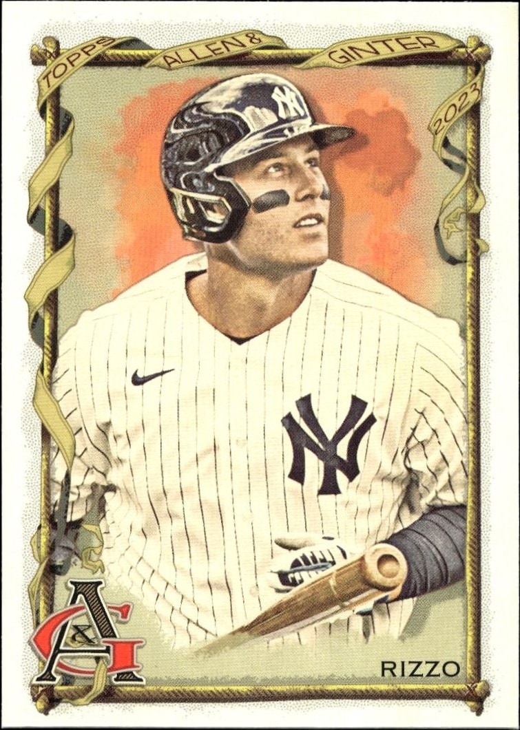 2023 Topps Allen & Ginter Anthony Rizzo #142 trading card