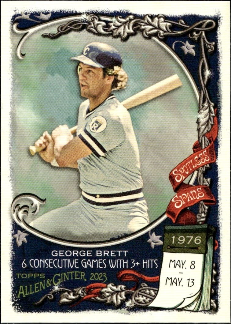 2023 Topps Allen & Ginter George Brett #SS-14 trading card