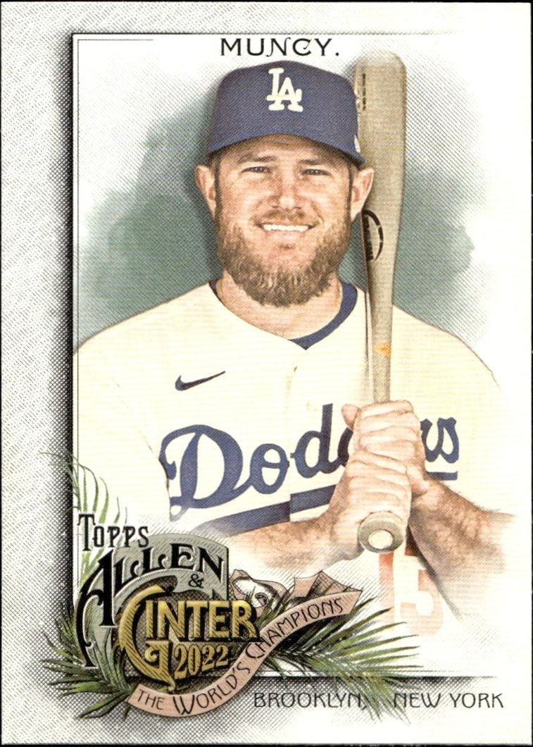2022 Topps Allen & Ginter Max Muncy #121 trading card