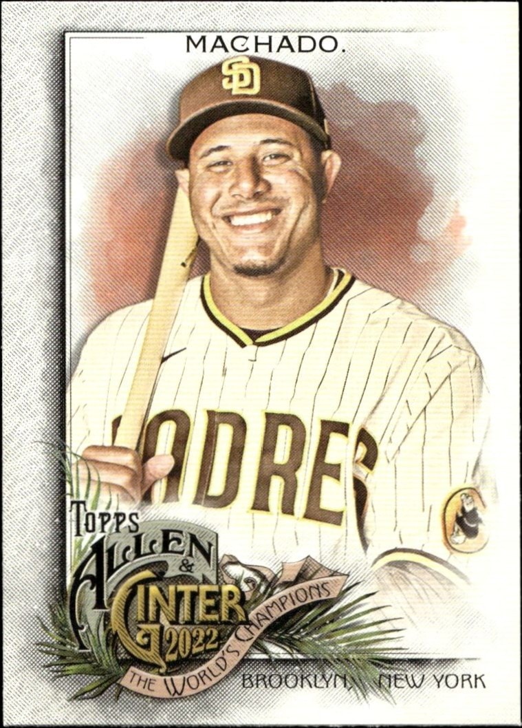 2022 Topps Allen & Ginter Manny Machado #83 trading card