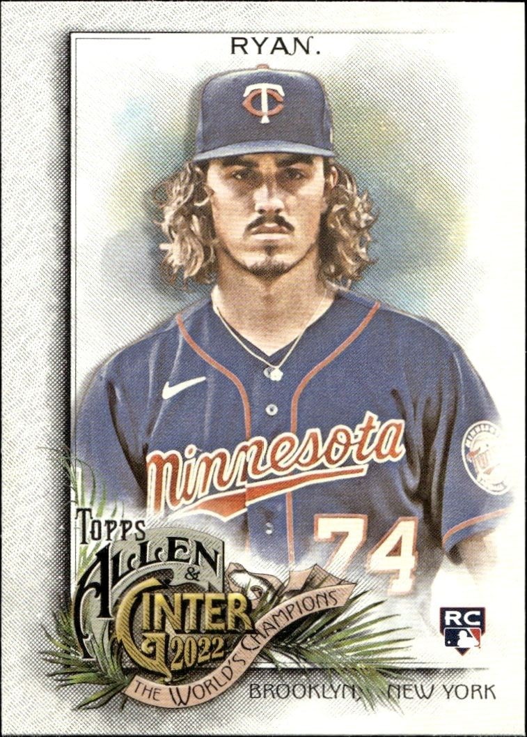 2022 Topps Allen & Ginter Joe Ryan #170 trading card