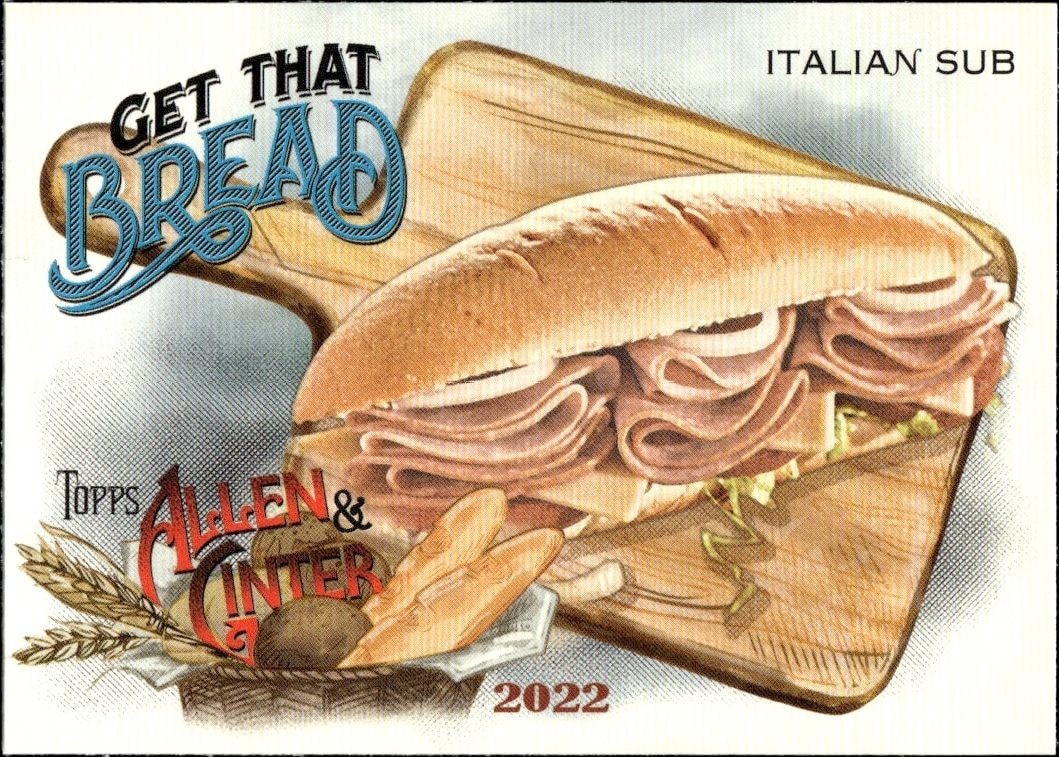 2022 Topps Allen & Ginter Italian Sub #GTB-2 trading card