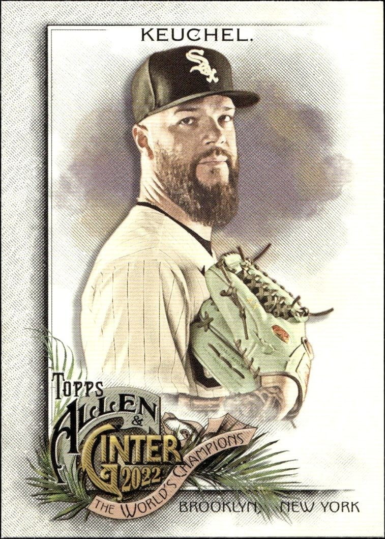 2022 Topps Allen & Ginter Dallas Keuchel #317 trading card