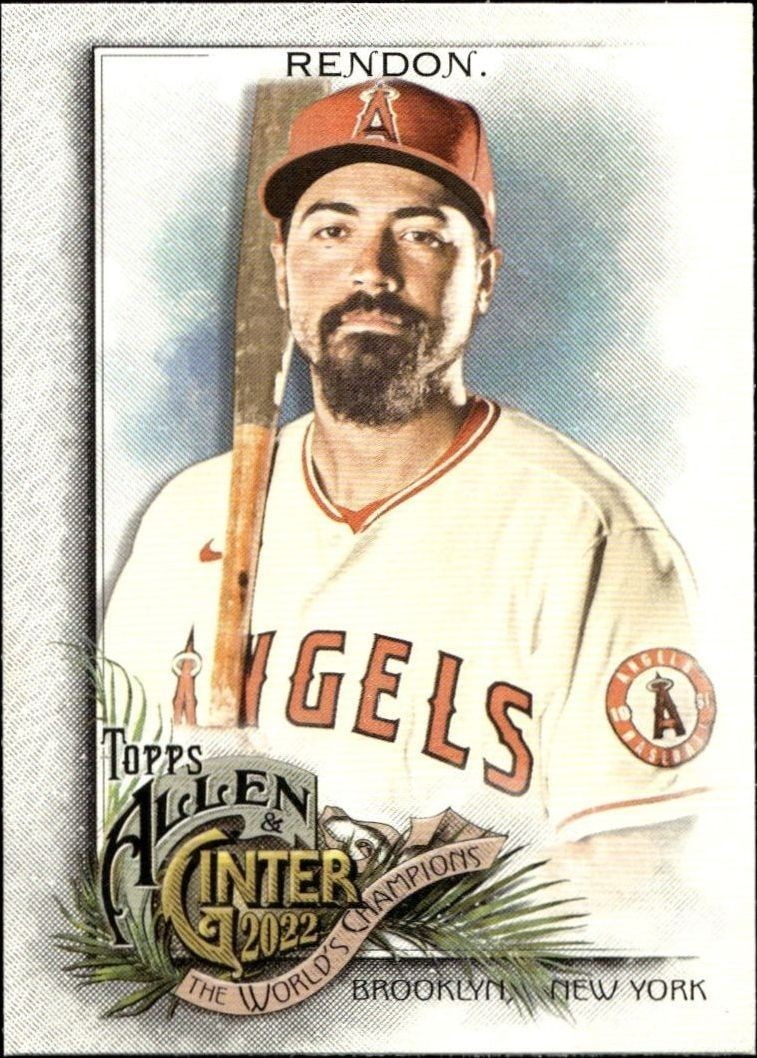 2022 Topps Allen & Ginter Anthony Rendon #88 trading card