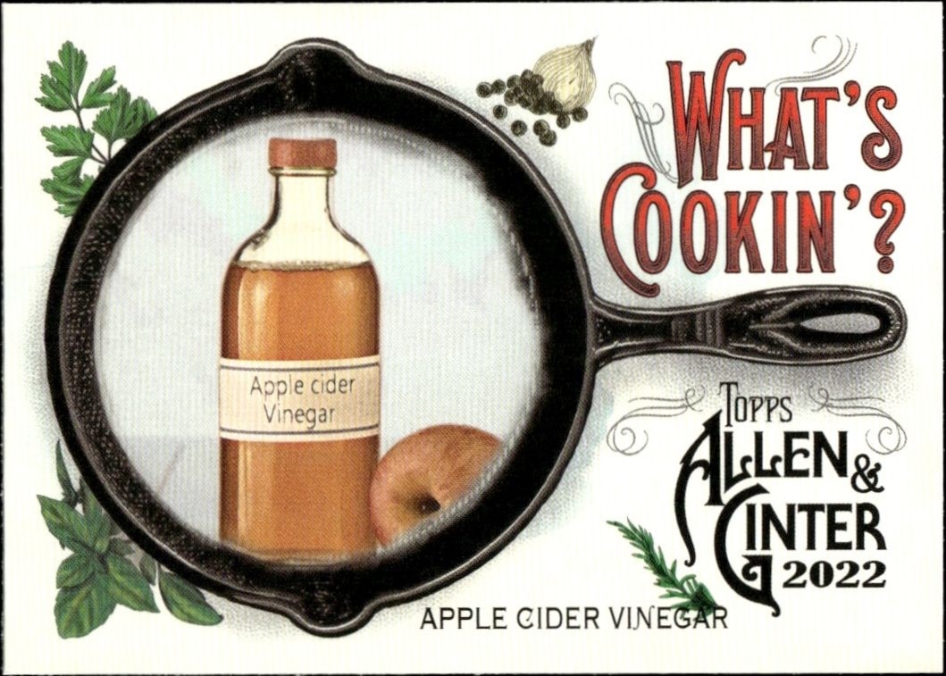 2022 Topps Allen & Ginter Apple Cider Vinegar #WC-1 baseball trading card front
